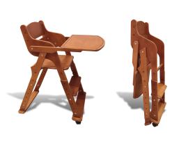 Детский стульчик деревянный складной